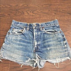 Levi’s High Waisted Shorts